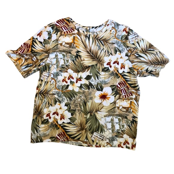 Vintage Carroll Reed Short and Shirt Matching Set Size Large - Picture 3 of 13